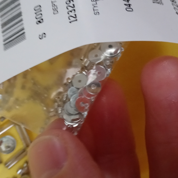 Vibrant Yellow Caché Beaded One-Shoulder Gown Full-Length Dress Women's 10 NWT - Picture 11 of 11